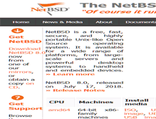 Tablet Screenshot of netbsd.org